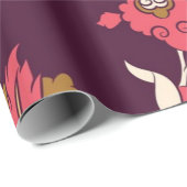 抽象的な模様 ラッピングペーパー (ロールコーナー)