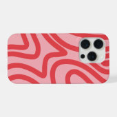 抽象的な模様 iPhoneケース (裏面横)
