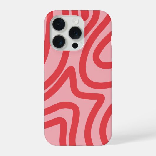 抽象的な模様 iPhoneケース (裏面)