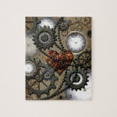 抽象的な機械デザイン ジグソーパズル (縦)