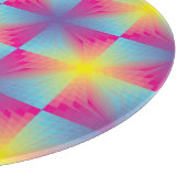 抽象的な正方形のベクトルモザイク カッティングボード (角)