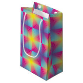 抽象的な正方形のベクトルモザイク スモールペーパーバッグ (正面アングル)