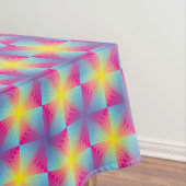 抽象的な正方形のベクトルモザイク テーブルクロス (インサイチュ)