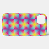 抽象的な正方形のベクトルモザイク Case-Mate iPhoneケース (裏面 (横))
