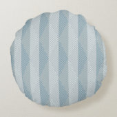 抽象的な民族のベクトル背景 ラウンドクッション (裏面)