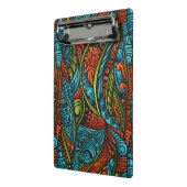 抽象的な民族の壁紙 ミニクリップボード (アングル2)