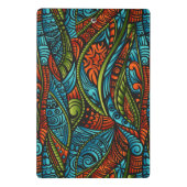 抽象的な民族の壁紙 ミニクリップボード (裏面)