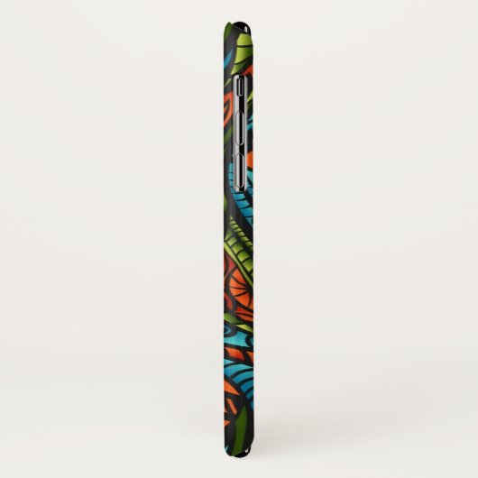 抽象的な民族の壁紙 Case-Mate iPhoneケース (裏面/左)