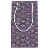 抽象的な民族的背景2 スモールペーパーバッグ (正面)