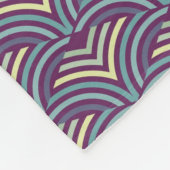 抽象的な民族的背景2 フリースブランケット (角)