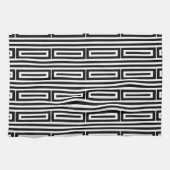 抽象的な民族的背景 キッチンタオル (横)