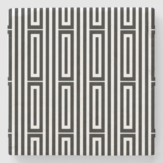 抽象的な民族的背景 ストーンコースター (正面)