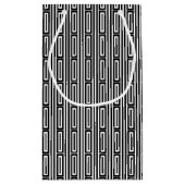 抽象的な民族的背景 スモールペーパーバッグ (裏面)