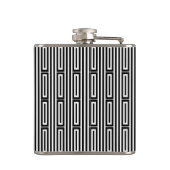 抽象的な民族的背景 フラスク (裏面)