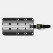 抽象的な民族的背景 ラゲッジタグ (正面横)