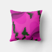 抽象的な水のデザイン クッション (裏面)