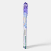 抽象的な水彩の海洋植物アートモノグラム Case-Mate iPhoneケース (裏面 / 右)
