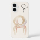抽象的な水彩椅子の快適さのPhoneケース Case-Mate iPhoneケース (裏面)