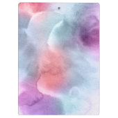 抽象的な水彩画の手塗りの背景10 クリップボード (裏面)