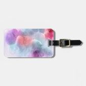 抽象的な水彩画の手塗りの背景10 ラゲッジタグ (正面横)