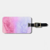 抽象的な水彩画の手塗りの背景11 ラゲッジタグ (正面横)