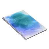 抽象的な水彩画の手塗りの背景12 ノートブック (右側)
