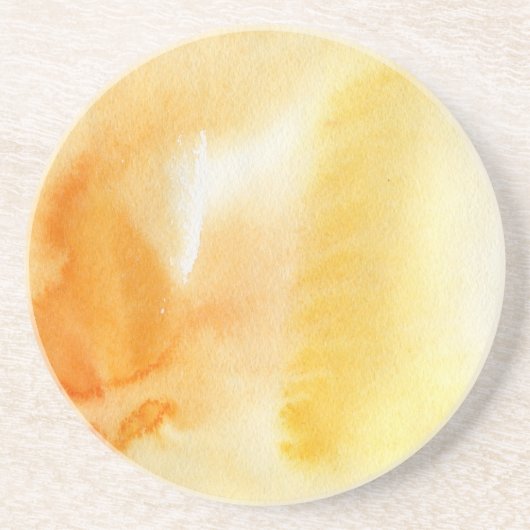 抽象的な水彩画の手塗りの背景14 コースター (正面)