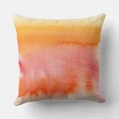 抽象的な水彩画の手塗りの背景17 クッション (裏面)