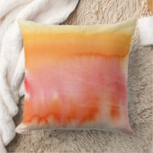 抽象的な水彩画の手塗りの背景17 クッション (ブランケット)