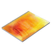 抽象的な水彩画の手塗りの背景19 ノートブック (左側)