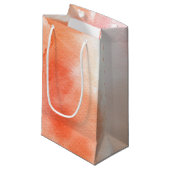 抽象的な水彩画の手塗りの背景3 スモールペーパーバッグ (正面アングル)