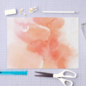 抽象的な水彩画の手塗りの背景3 薄葉紙 (クラフト)