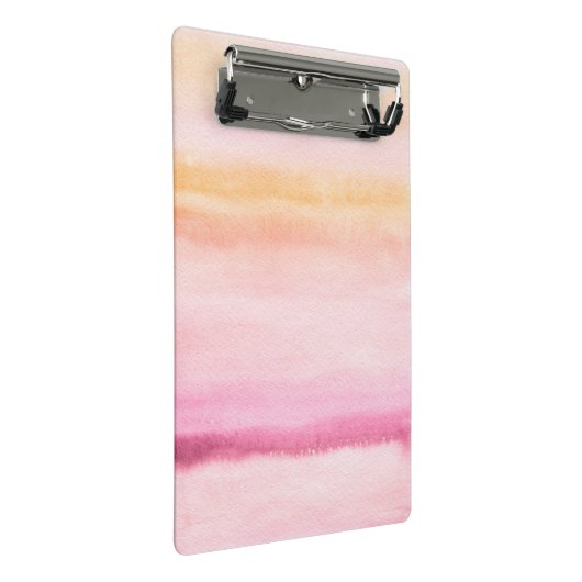 抽象的な水彩画の手塗りの背景4 3 ミニクリップボード (アングル)