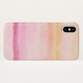 抽象的な水彩画の手塗りの背景4 Case-Mate iPhoneケース (裏面(横))