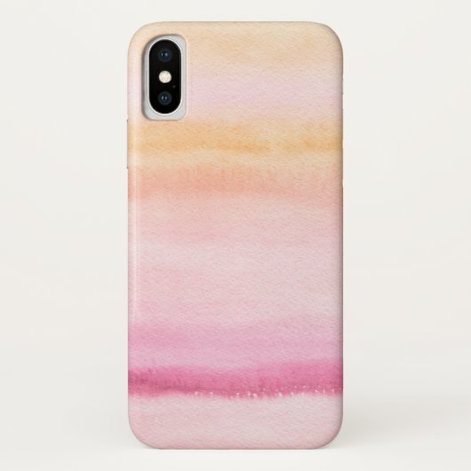 抽象的な水彩画の手塗りの背景4 Case-Mate iPhoneケース (裏面)