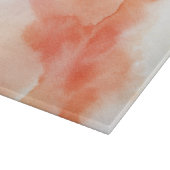 抽象的な水彩画の手塗りの背景5 カッティングボード (角)