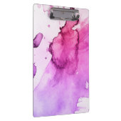 抽象的な水彩画の手塗りの背景5 クリップボード (右)