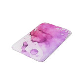 抽象的な水彩画の手塗りの背景5 バスマット (アングル)