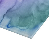 抽象的な水彩画の手塗りの背景6 カッティングボード (角)