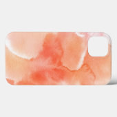 抽象的な水彩画の手塗りの背景 Case-Mate iPhoneケース (裏面 (横))