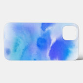 抽象的な水彩画の手塗りの背景 Case-Mate iPhoneケース (裏面 (横))