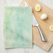 抽象的な水彩画の背景2 キッチンタオル (四つ折り)