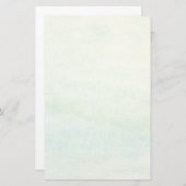 抽象的な水彩画の背景2 便箋 (正面/裏面)