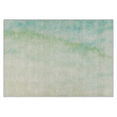 抽象的な水彩画の背景 カッティングボード (正面)