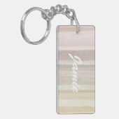 抽象的な水彩画の背景 キーホルダー (正面左)