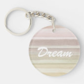 抽象的な水彩画の背景 キーホルダー (正面)