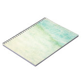 抽象的な水彩画の背景 ノートブック (左側)