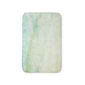 抽象的な水彩画の背景 バスマット (正面縦)