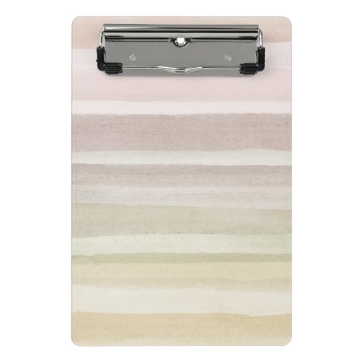 抽象的な水彩画の背景 ミニクリップボード (正面)