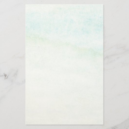 抽象的な水彩画の背景 便箋 (正面)